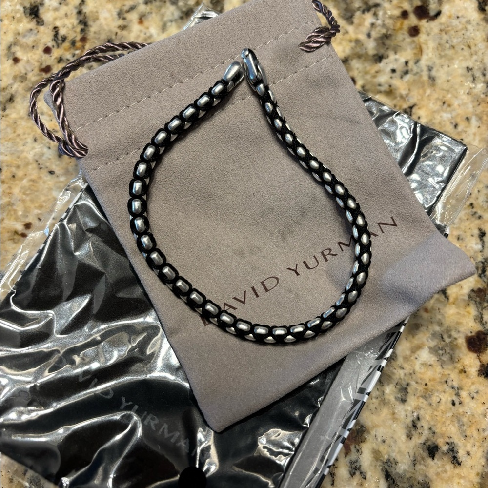 David Yurman silver 925. With rope . Good Condition - Picture 2 of 3